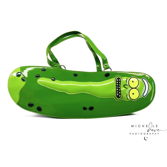 Rick And Morty Pickle Rick Weekender Bag - Picture 2 of 4